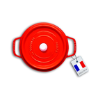 Mini Round Casserole 10 cm (Grenadine Red) \ 1101006 -I22
