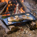18x10 Inch Seasoned Carbon Steel Griddle\CRSGR18