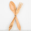 Olivewood 1/2 Baguette Salad Set 25cm \ 0010710