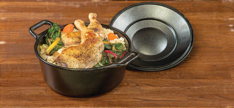 Pro-Logic, 4 Quart Cast Iron Dutch Oven \ P10D3