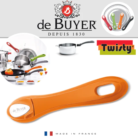 REMOVABLE  SOFT TOUCH  HANDLE FOR TWISTY PANS ORANGE \8359.30