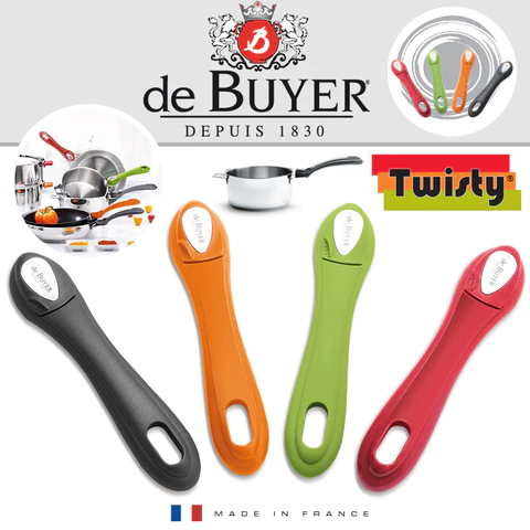 REMOVABLE  SOFT TOUCH  HANDLE REDFOR TWISTY PANS\8359.40