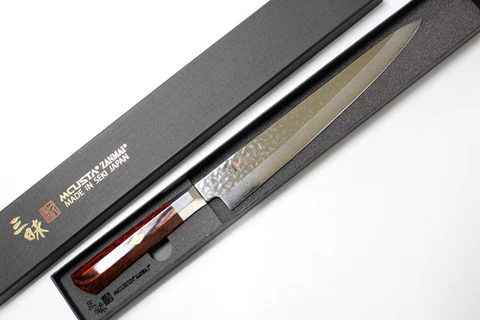 Zanmai Supreme Hammered Sujihiki (24 cm)\ TZ2-4010DH