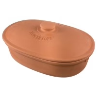 Romertopf Bread Storage Pot (Oval) \ 81005 