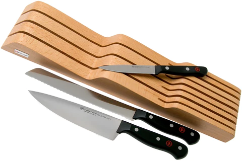 3 pc. knife set & In-Drawer Knife Organiser\1125060401- I317