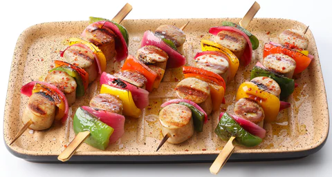 Romertopf Lafer BBQ Rectangular Griddle With Grilling Bars \ 03706 