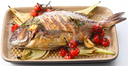 Romertopf Lafer BBQ Rectangular Griddle with Grilling Bumps \ 03806 
