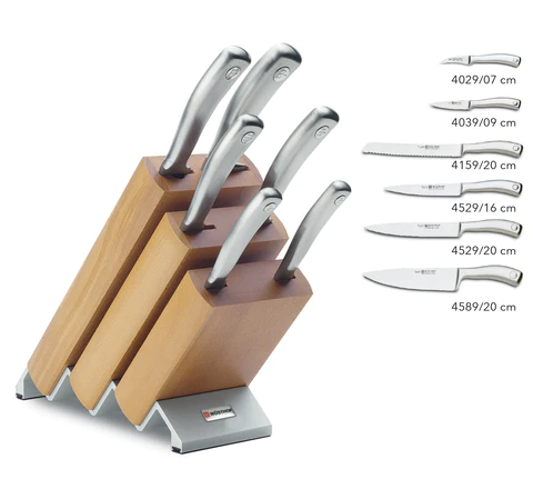 Wüsthof Culinar Knife block, 6 pcs \ 9836 