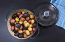 6 Quart Midnight Enameled Cast Iron Dutch Oven\EC6D18