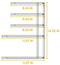 WINE CONTERTOP STAND\AW5S