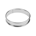 Stainless Steel Round Perforated Tart Ring (6 cm, H 2 cm) \ 3091.06N