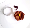 Stainless steel perforated tart rings - Hexagonal ?10 X 2CM \3099.60
