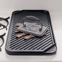 Rectangular Cast Iron Grill Press 6.75In x 4.5In \ LGP3