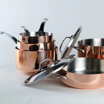 SAUTE PAN INOCUIVRE WITH LID 28 CM \6441.28