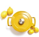 SITRAM Cast Iron Yellow  Round Casserole Dish, 5 L \711983-I21