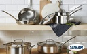 SITRAM Shiny stainless pan 2.2 LØ 16 cm \711663-I22