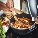 Round Dutch Oven,  STEWPOT (Charcoal) 2.5 L \ 794525-B12
