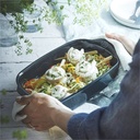 Square Baking Dish With Handles 22 cm (Orange Tuscany)\769649