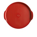 Pizza Stone 40 cm (Burgundy) \ 347614-B22
