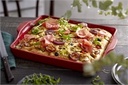 Focaccia bread baker 41cm (Burgundy) \ 347515-B22