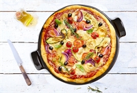 SMOOTH PIZZA STONE 36 cm (Charcoal) \ 797514-B22