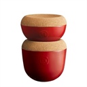 Garlic pot (Burgundy) \ 348763-B22