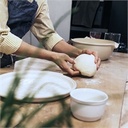 Round Bread Baker (White) \ 505507-B21