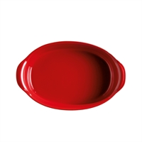 OVAL OVEN DISH (Burgundy) \349052-B13