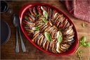 OVAL OVEN DISH (Burgundy) \349052-B13