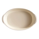 LARGE OVAL OVEN DISH(White) \029054-B21