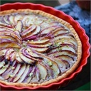 Flan Dish 30 cm (Burgundy) \ 346031-B31
