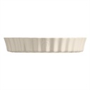 Deep Flan Dish 32 cm (White) \ 026032-B31