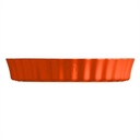 Deep Flan Dish 32 cm (Orange Tuscany) \ 346032-B31