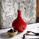 Ceramic Vinegar cruet (Burgundy) \ 340216-B13