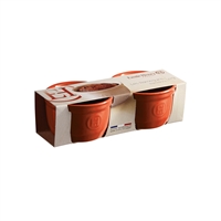 Ramekin N°9 2 pcs. Set (Burgundy) \ 344009-B23