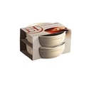 Créme Brulee Dishes, 2 pcs. Set (White) \ 024013-B23