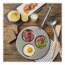 MINERAL B STEEL 3-BLINIS PAN  Ø 27 cm \5612.03