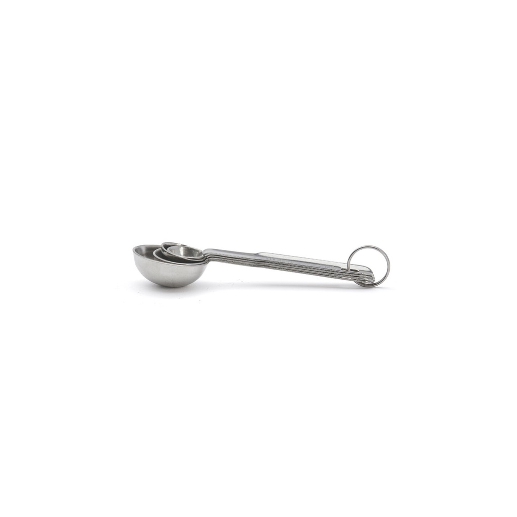 De Buyer 4 St. Steel Measuring Spoons 1 - 25 Gm