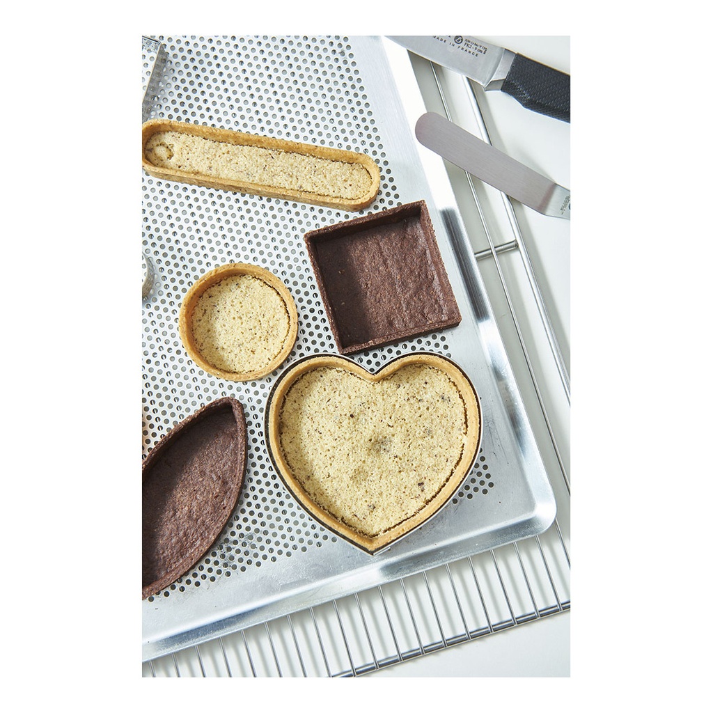 Micro-perforated tray in hard aluminium 40x30 \7367.40
