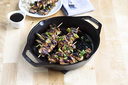10.25 In Seasoned Iron Dual Handle Grill Pan\L8GPL