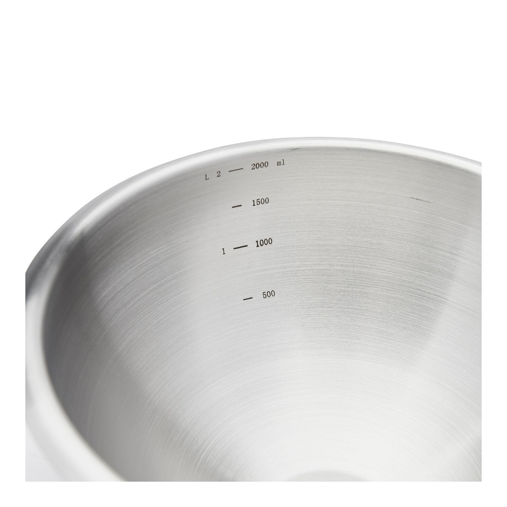 Stainless Steel Hemispherical Pastry Bowl With Silicone Base Ø20cm \ 3373.20
