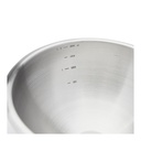 Stainless Steel Hemispherical Pastry Bowl With Silicone Base Ø20cm \ 3373.20