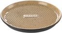 Romertopf Lafer BBQ Round Griddle with Grilling Bumps \ 03606 black