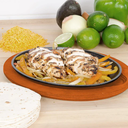 10 Inch x 7.5 Inch Handleless Oval Serving Griddle \ LOSH3