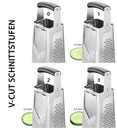 Four-way Grater V-CUT
