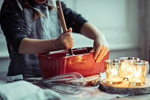 Bread Loaf Baking Dish (Burgundy) \ 346180