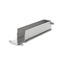 Rectangular foldable baking moul stainless steel 35x7x7.5cm