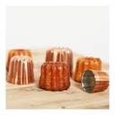 TINNED COPPER  BORDELAIS  FLUTED MOLD  4.5 \6820.45N
