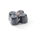 Set of 4 "Canelés Bordelais" fluted individual moulds ?5.5cm\4718.0544