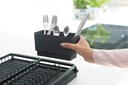 Brabantia Dish Drying Rack Dark Grey